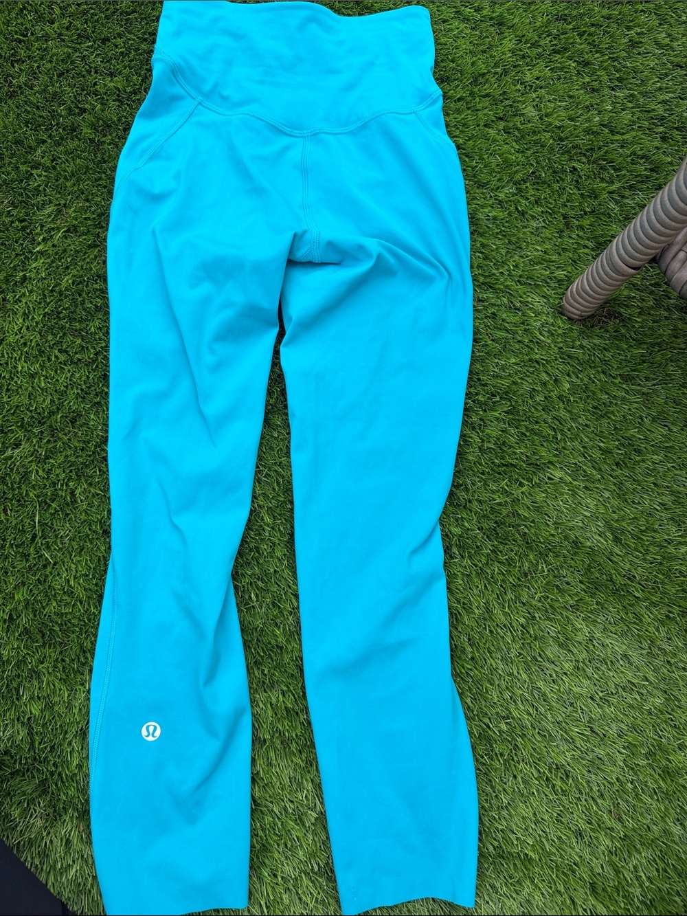 lululemon athletica Bright Turquoise High-Waist Leggings